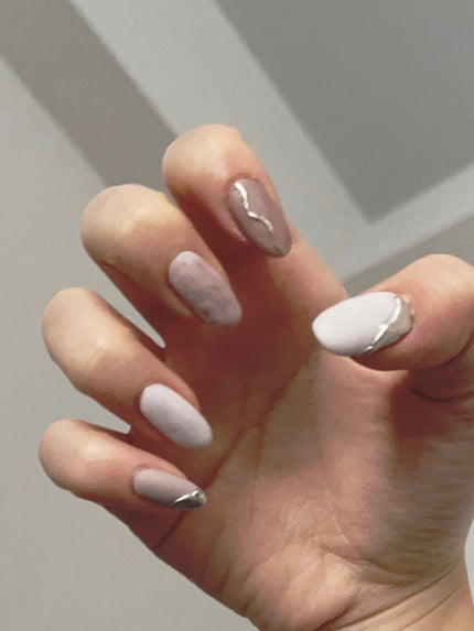 BRG ジェルネイル/DAISO/ジェルネイルを使ったクチコミ(1枚目)