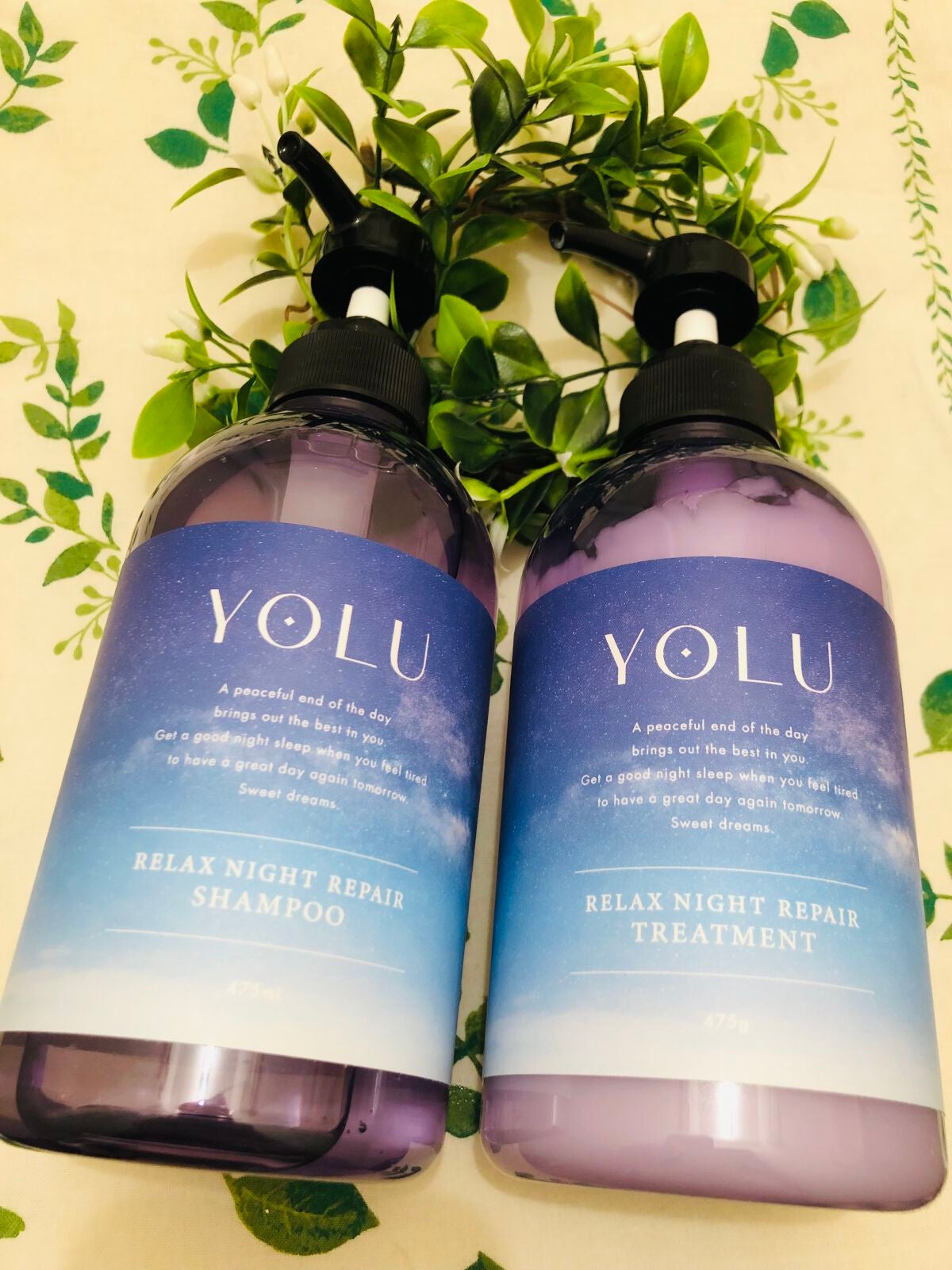 リラックスナイトリペア シャンプー/トリートメント/YOLU/市販シャンプーを使ったクチコミ(3枚目)