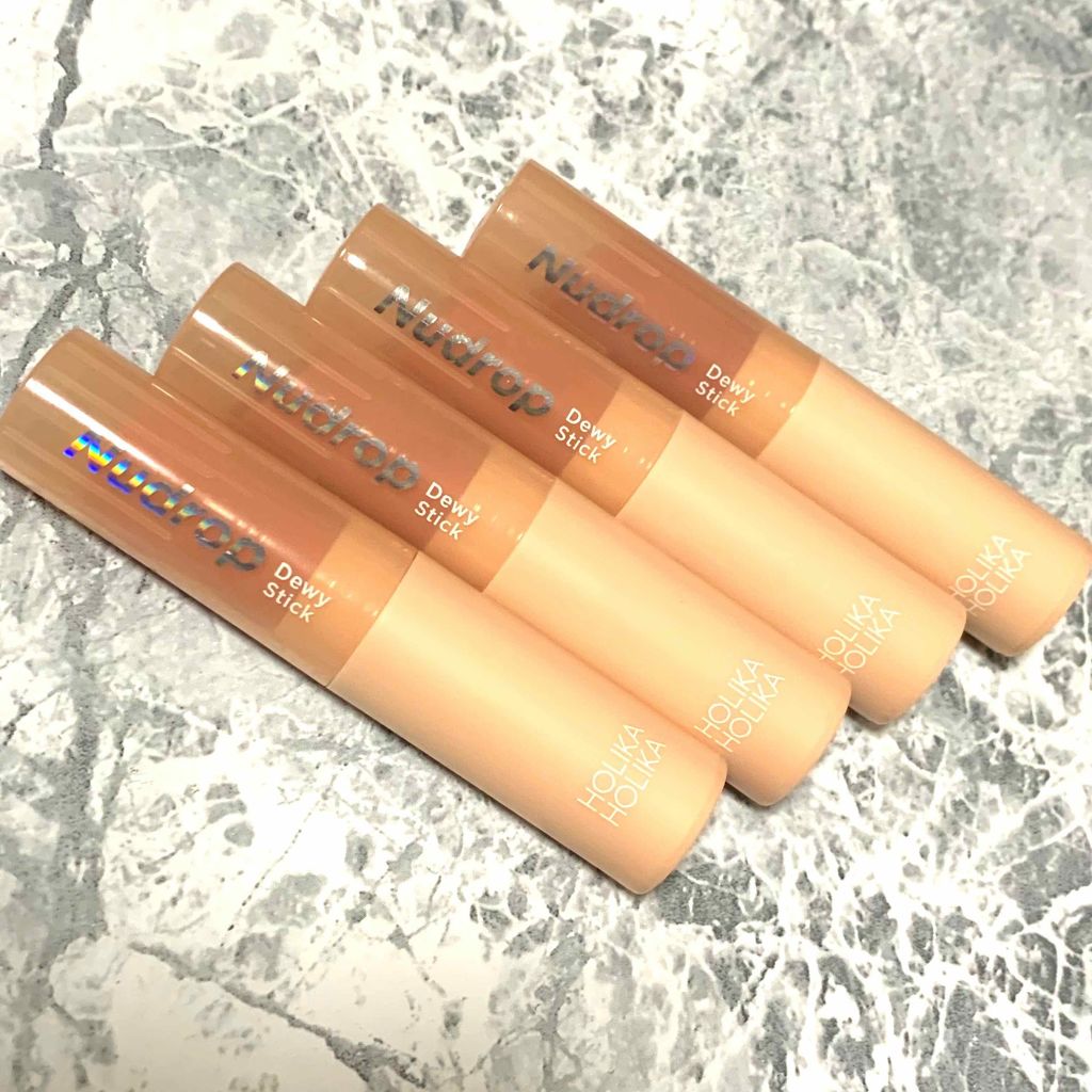 ヌードロップデュイスティック/HOLIKA HOLIKA/口紅を使ったクチコミ（1枚目）