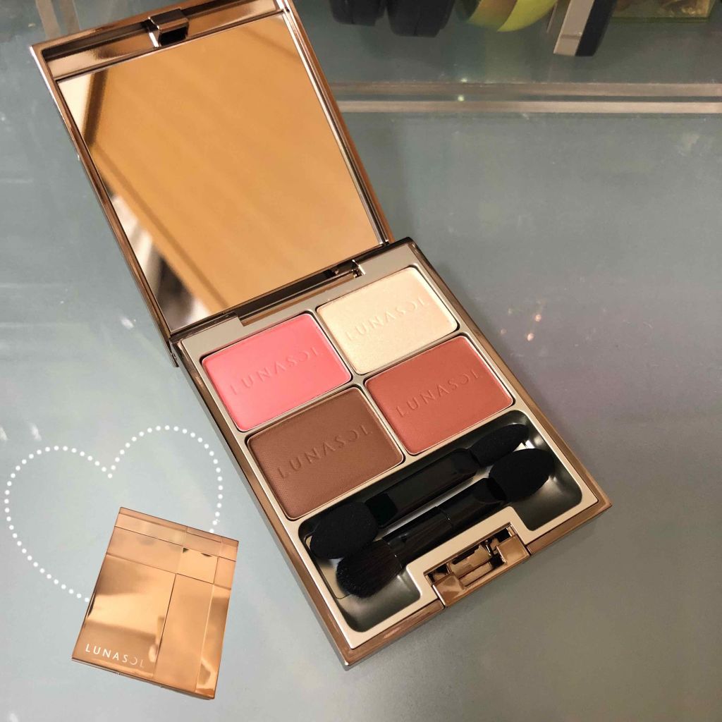 マカロングロウアイズ/LUNASOL/アイシャドウパレットを使ったクチコミ（1枚目）