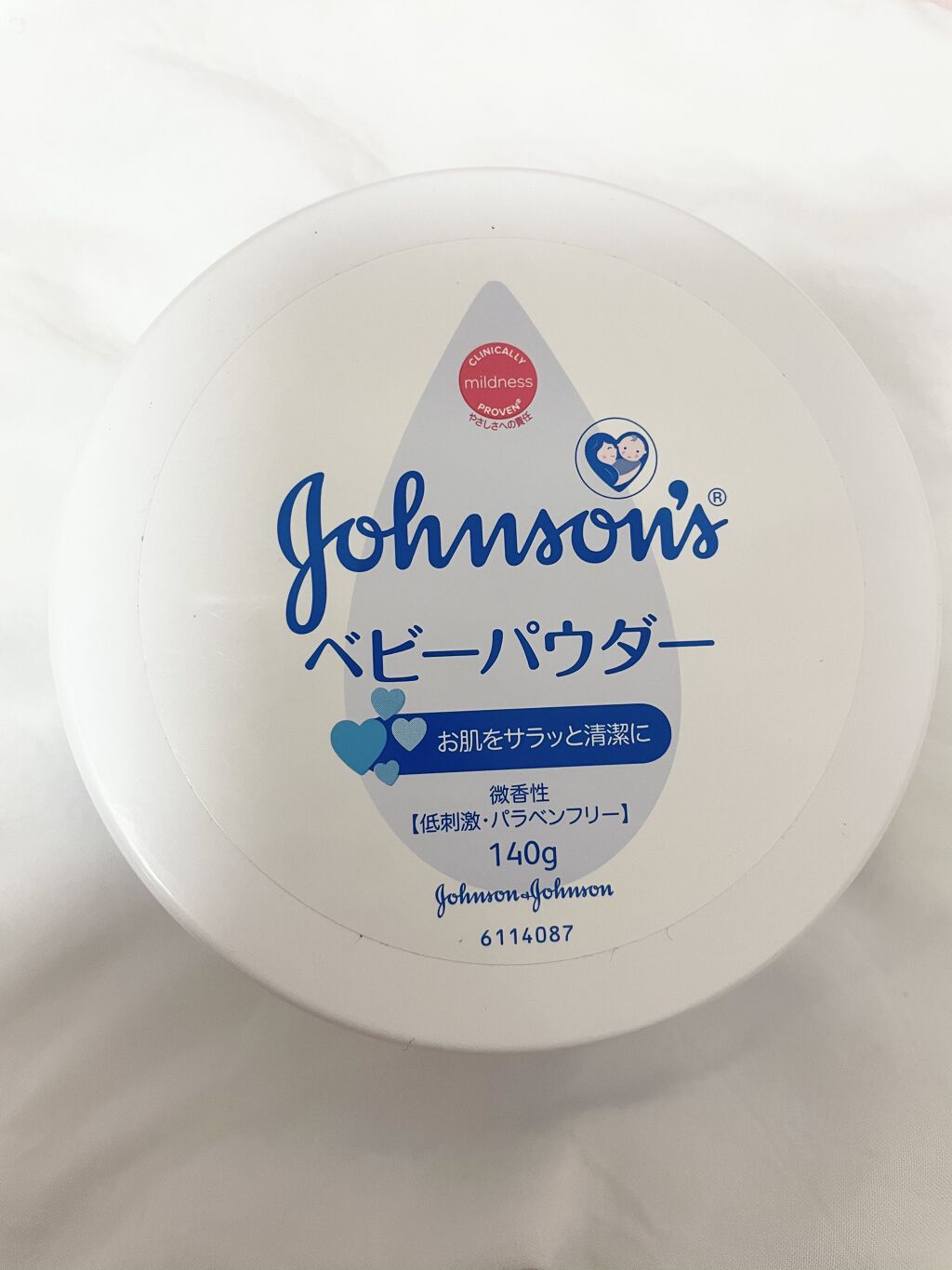 ジョンソン ベビーパウダー/ジョンソンベビー/ボディパウダーを使ったクチコミ（1枚目）
