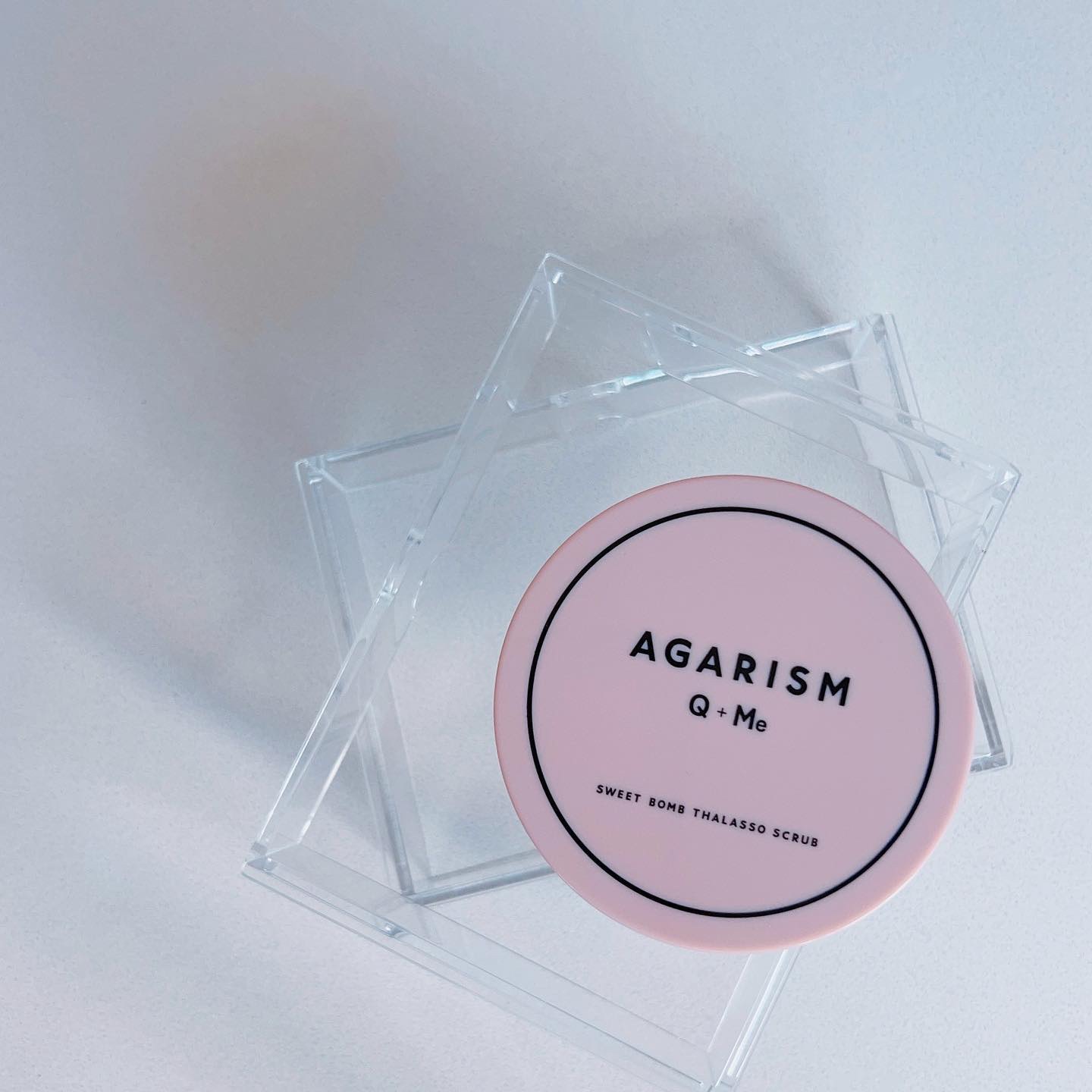 Q+Me スウィート ボム タラソ スクラブ/AGARISM/バスト・ヒップケアを使ったクチコミ（1枚目）