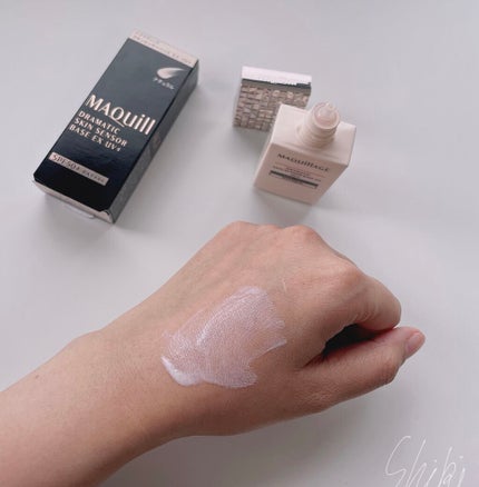 ドラマティックスキンセンサーベース EX UV+/マキアージュ/化粧下地を使ったクチコミ(5枚目)