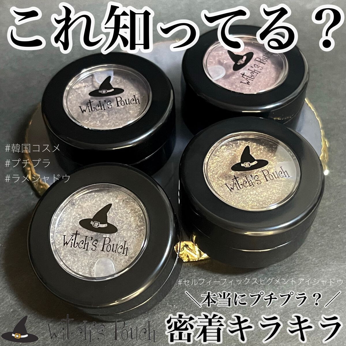 セルフィーフィックスピグメント/Witch's Pouch/単色アイシャドウを使ったクチコミ(1枚目)