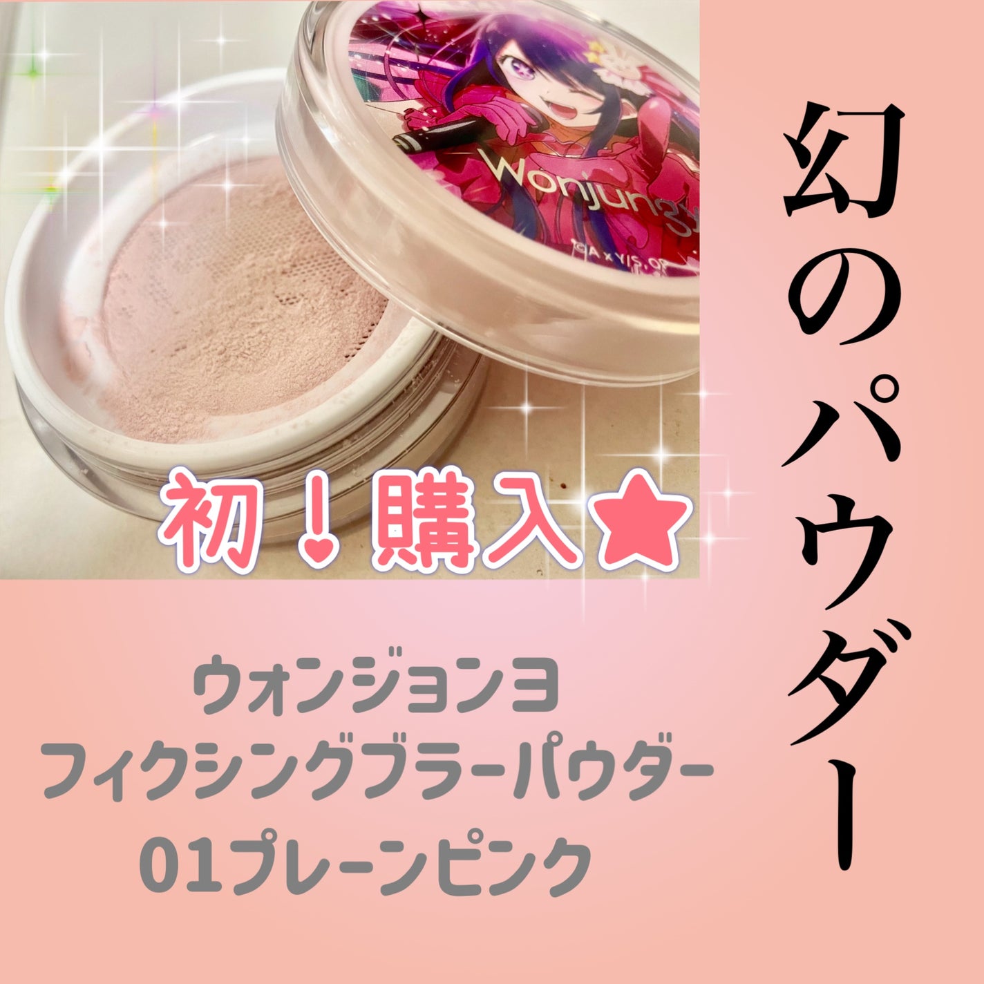 ウォンジョンヨ フィクシングブラーパウダー N/Wonjungyo/ルースパウダーを使ったクチコミ(1枚目)