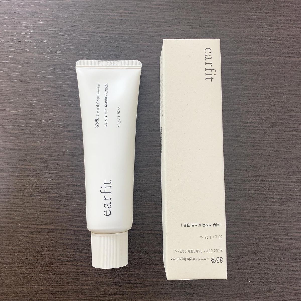 バイオムセラバリアクリーム/earfit/フェイスクリームを使ったクチコミ(3枚目)