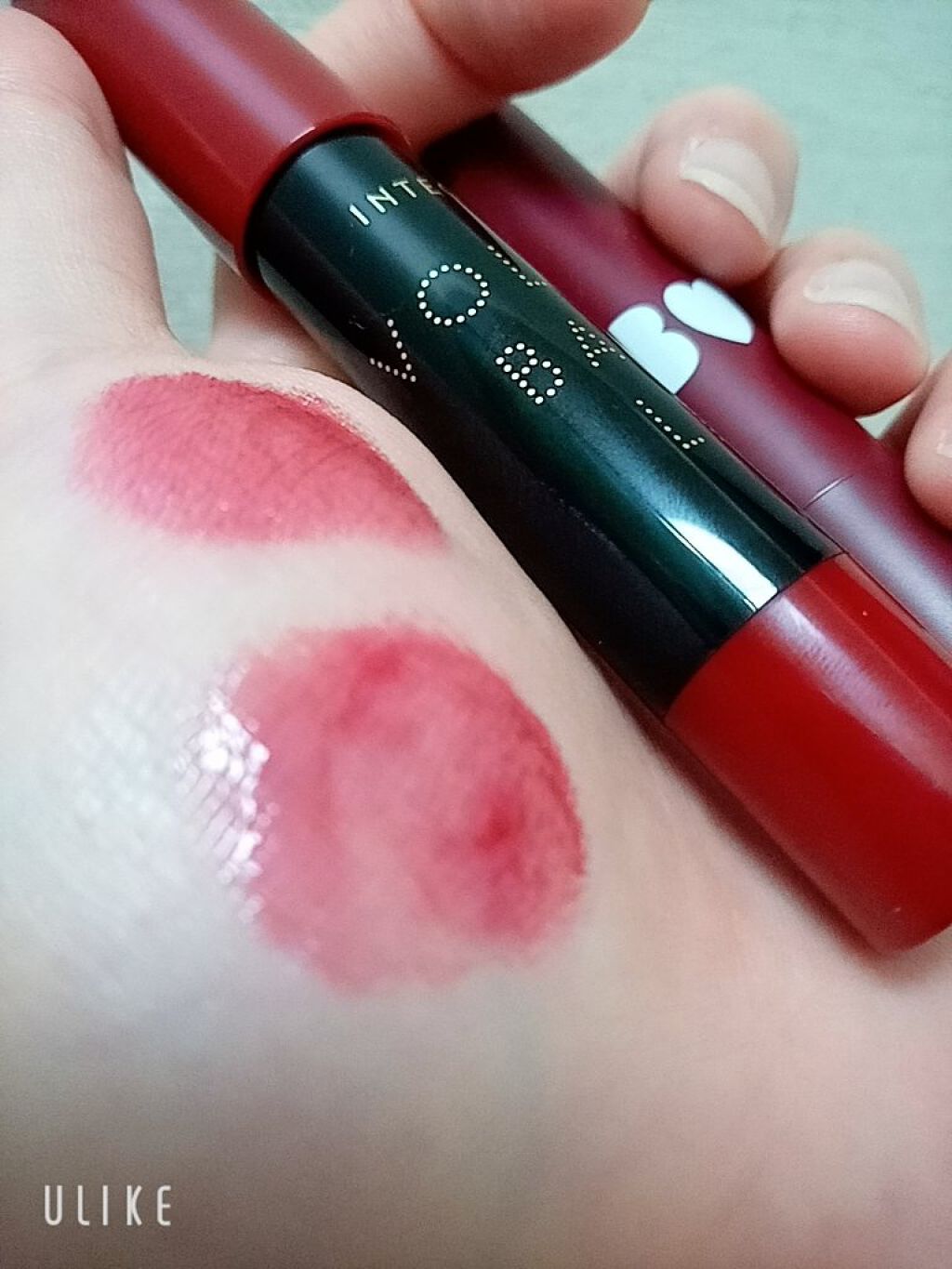 ボリュームバームリップ N/インテグレート/口紅を使ったクチコミ（2枚目）