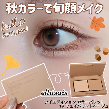 エテュセ アイエディション(カラーパレット)/ettusais/アイシャドウパレットを使ったクチコミ(1枚目)