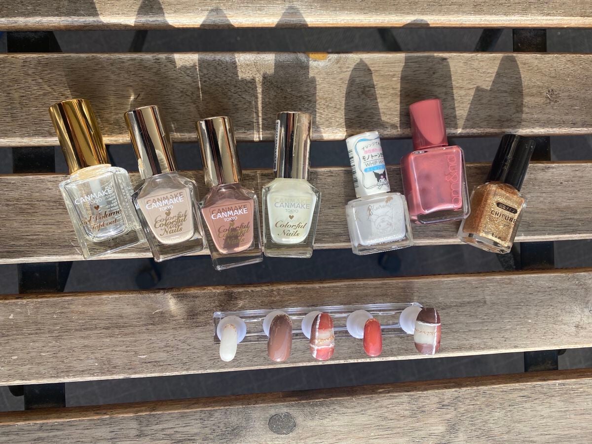 カラフルネイルズ/キャンメイク/マニキュアを使ったクチコミ(3枚目)