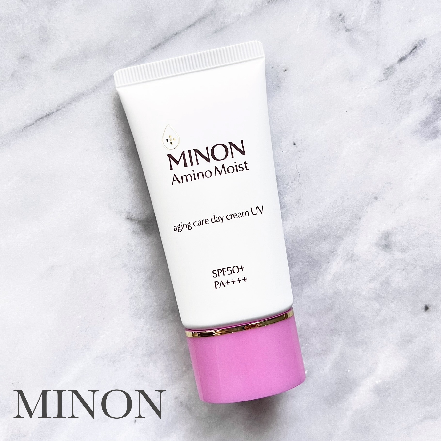 ミノン アミノモイスト エイジングケア デイクリームUV/ミノン/日焼け止めクリームを使ったクチコミ（1枚目）