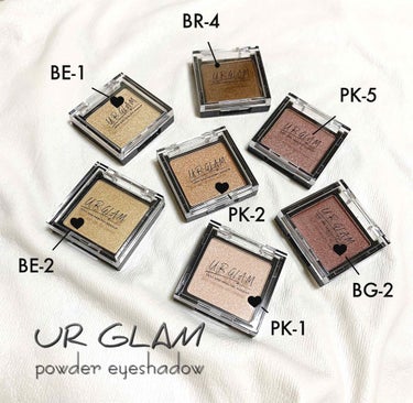 UR GLAM　POWDER EYESHADOW/U R GLAM/シングルアイシャドウを使ったクチコミ（1枚目）