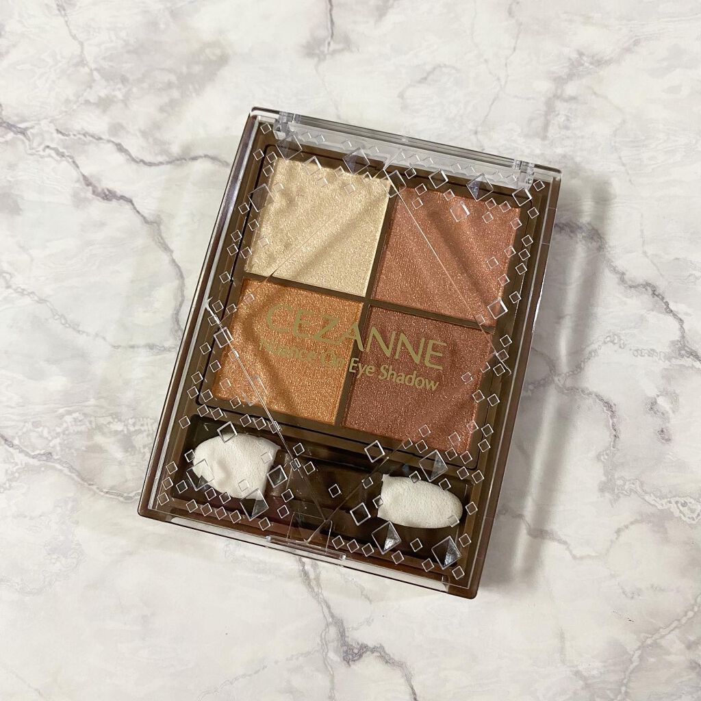 ニュアンスオンアイシャドウ/CEZANNE/アイシャドウパレットを使ったクチコミ（1枚目）