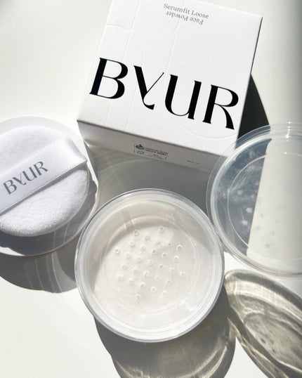 セラムフィット ルースフェイスパウダー/ByUR/ルースパウダーを使ったクチコミ(9枚目)