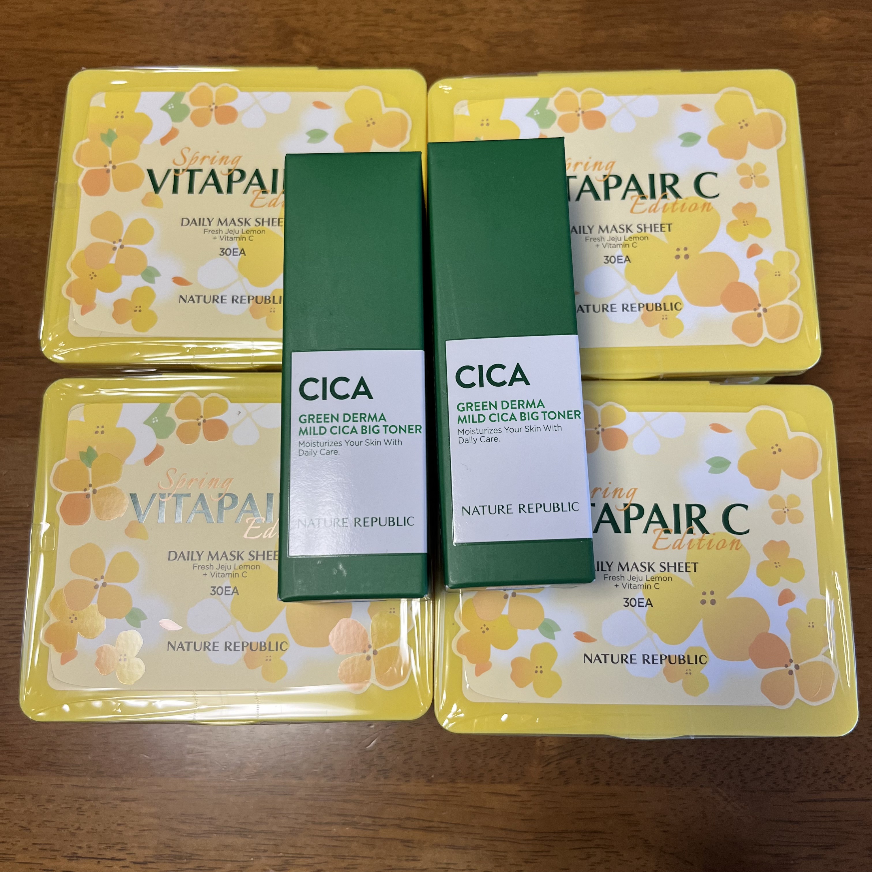 ビタペアCデイリーシートマスク/ネイチャーリパブリック/シートマスク・パックを使ったクチコミ（1枚目）