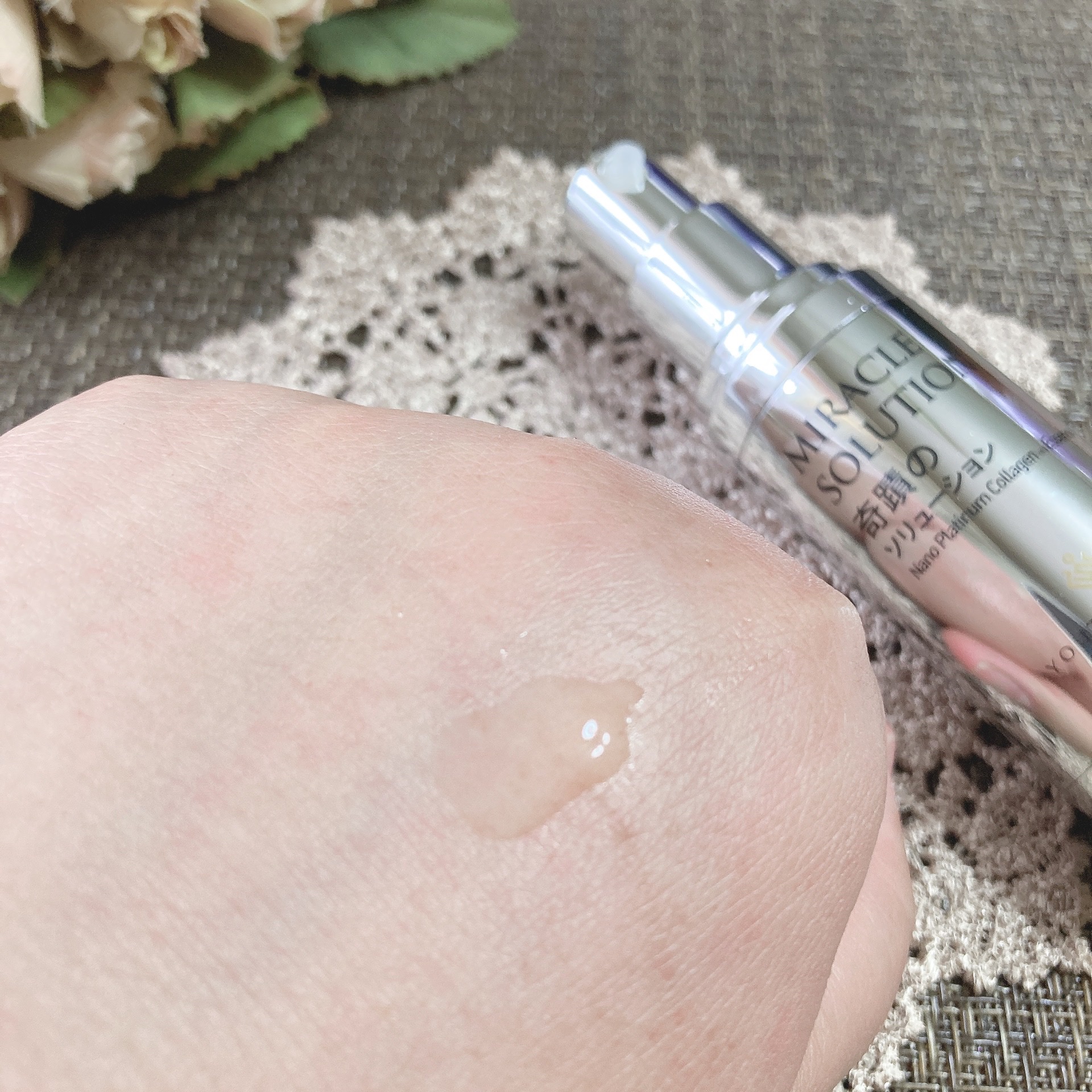 奇蹟のソリューション/YOUTHSECRET/美容液を使ったクチコミ（3枚目）