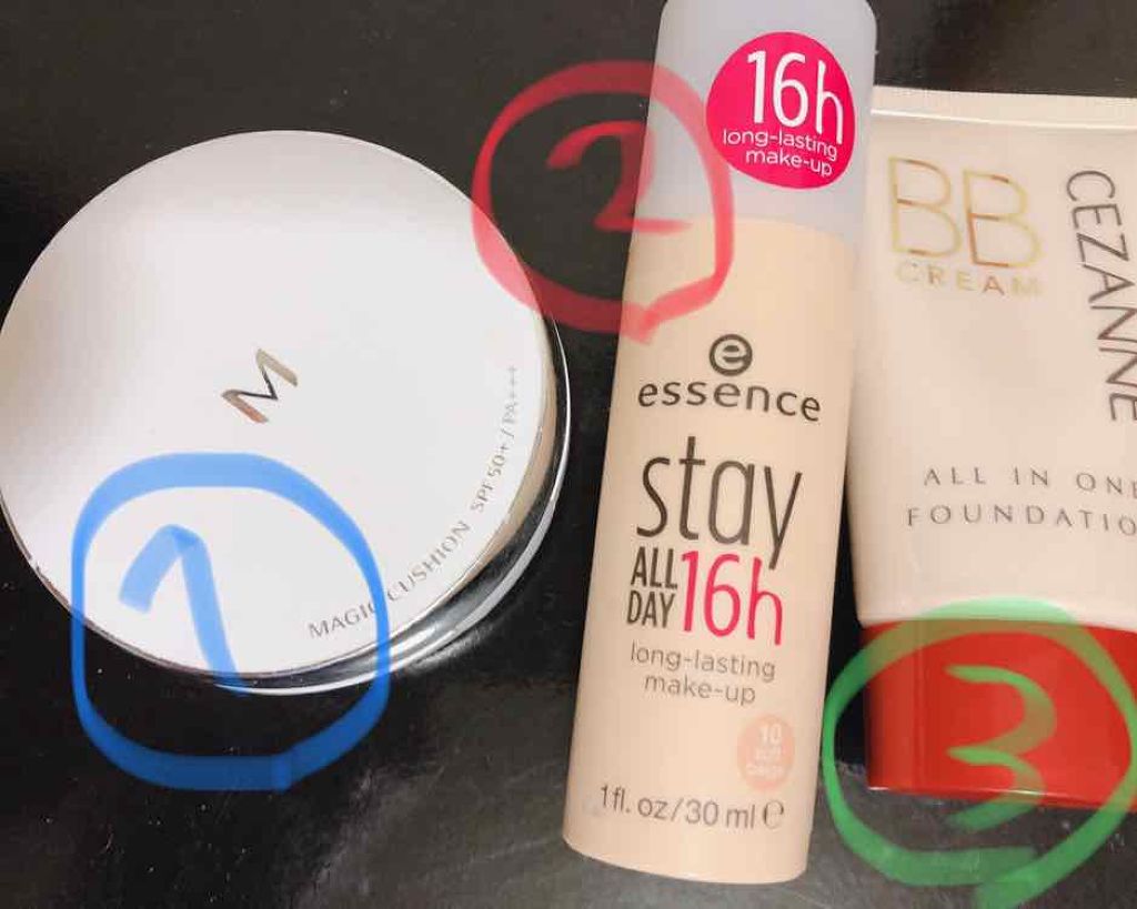 ステイオールデイ ロングラスティングメイクアップ/essence/リキッドファンデーションを使ったクチコミ（1枚目）