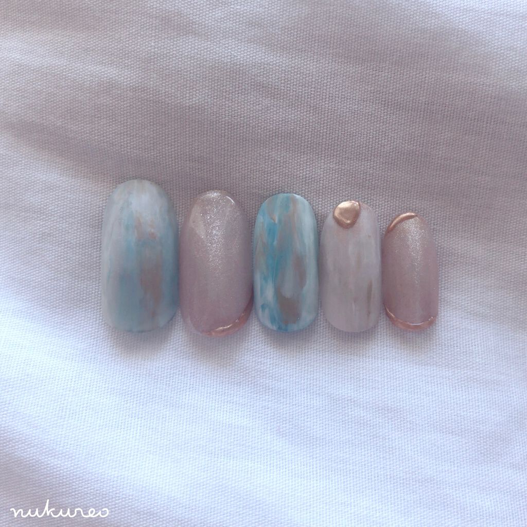 マグネットジェル 10エリス（ギャラクシーシリーズ）/NAILTOWN/ジェルネイルを使ったクチコミ（1枚目）