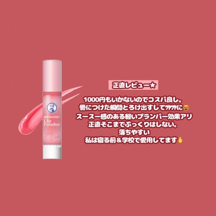 メンソレータム リップフォンデュ/メンソレータム/リップバームを使ったクチコミ(5枚目)