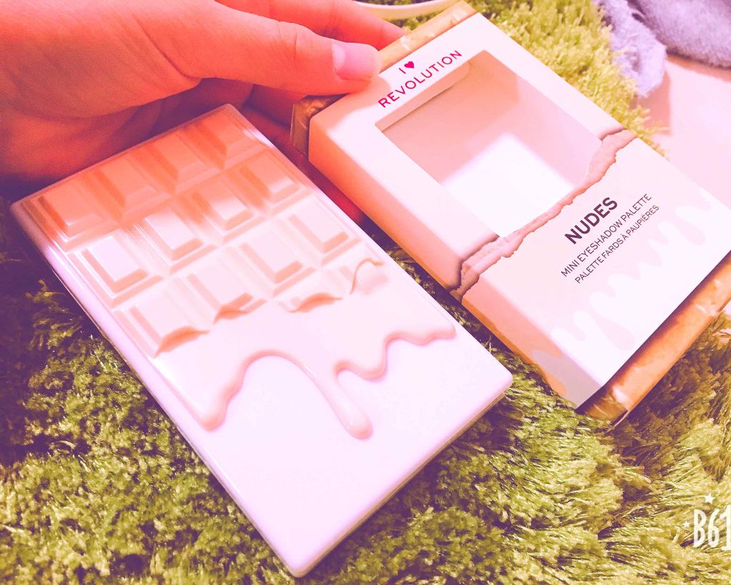 ミニチョコレートアイシャドウパレット/MAKEUP REVOLUTION/アイシャドウパレットを使ったクチコミ（2枚目）