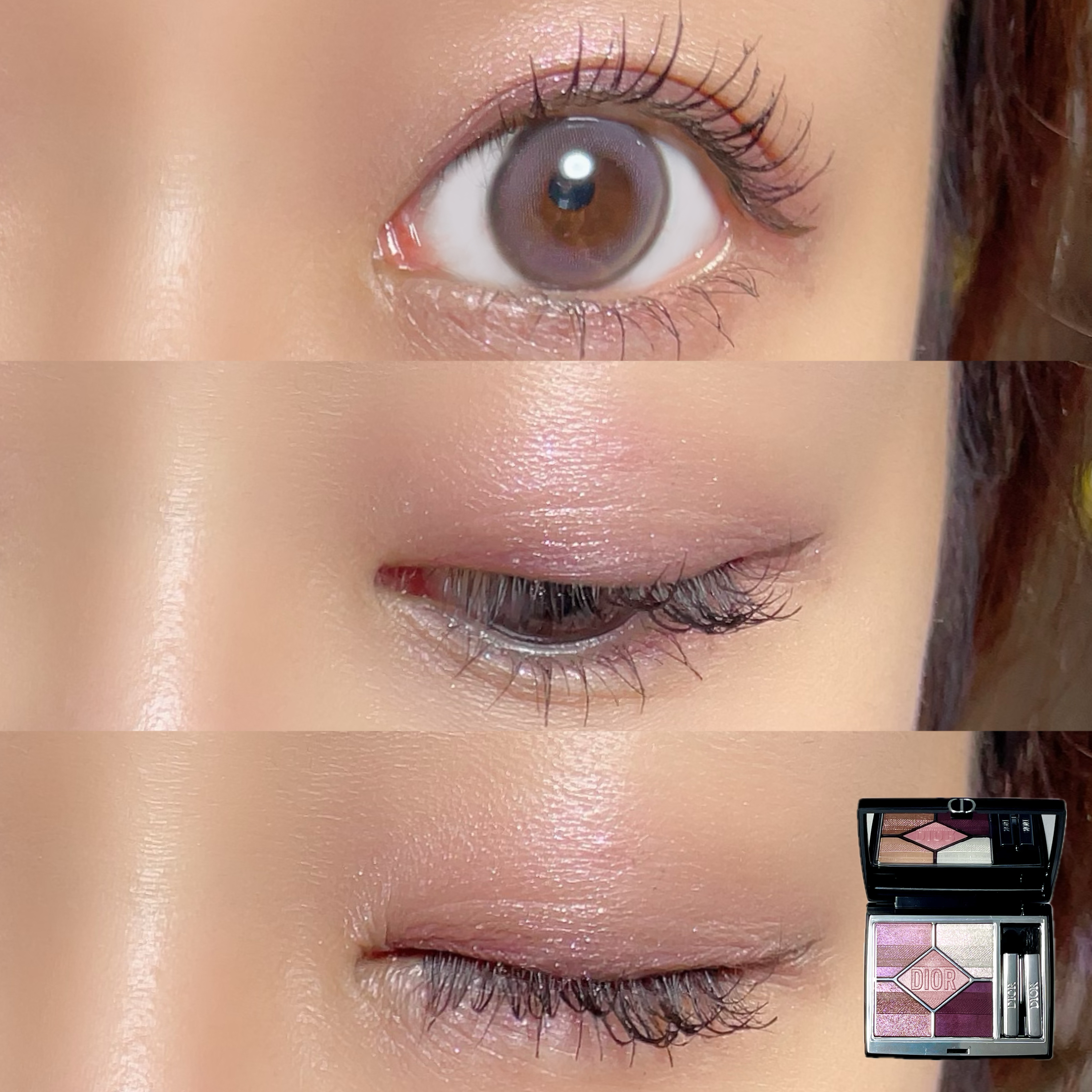 【旧】ディオールショウ サンク クルール（プラン ドゥ パリ コレクション限定品）/Dior/アイシャドウを使ったクチコミ（1枚目）