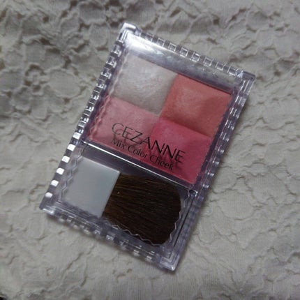 ミックスカラーチーク/CEZANNE/パウダーチークを使ったクチコミ(1枚目)