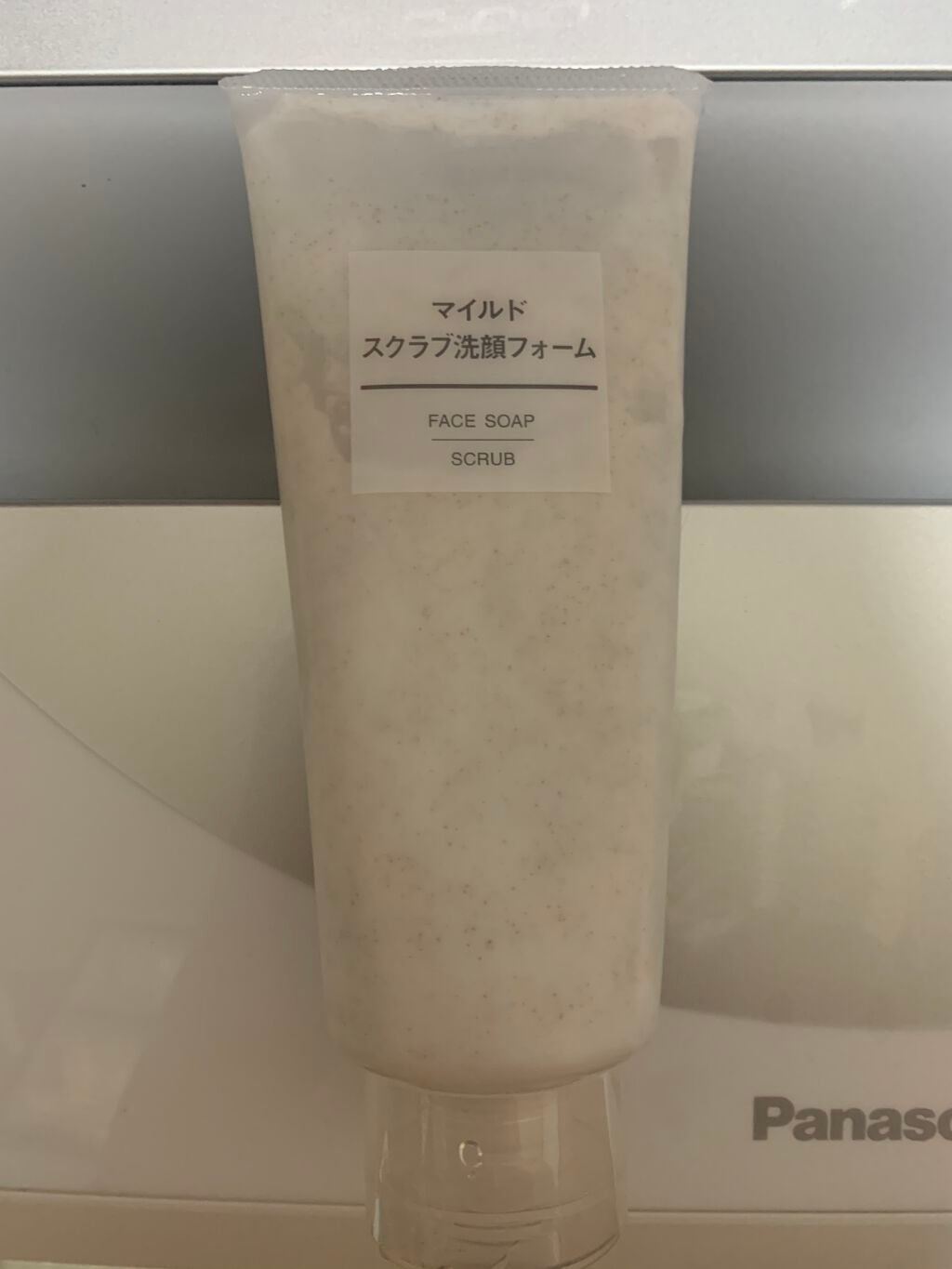 マイルドスクラブ洗顔フォーム/無印良品/スクラブ・ゴマージュを使ったクチコミ(1枚目)