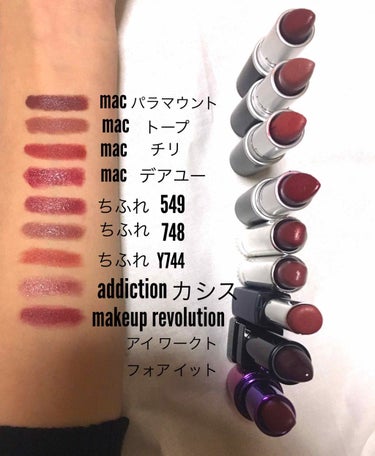 リップギーク/MAKEUP REVOLUTION/口紅を使ったクチコミ（2枚目）