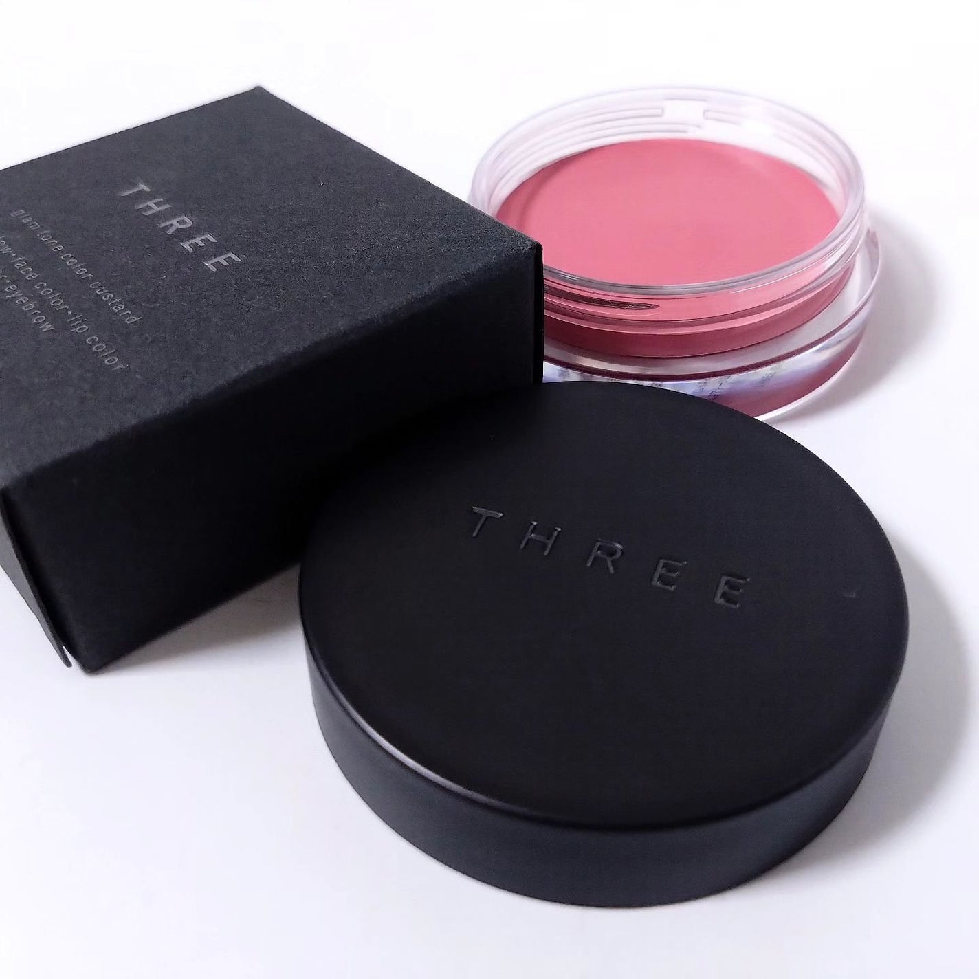 THREE グラムトーンカラーカスタード/THREE/ジェル・クリームチークを使ったクチコミ(2枚目)