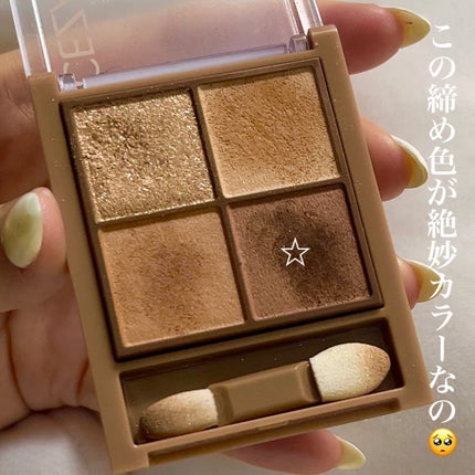 ビタートーンアイシャドウ/CEZANNE/パウダーアイシャドウを使ったクチコミ(2枚目)