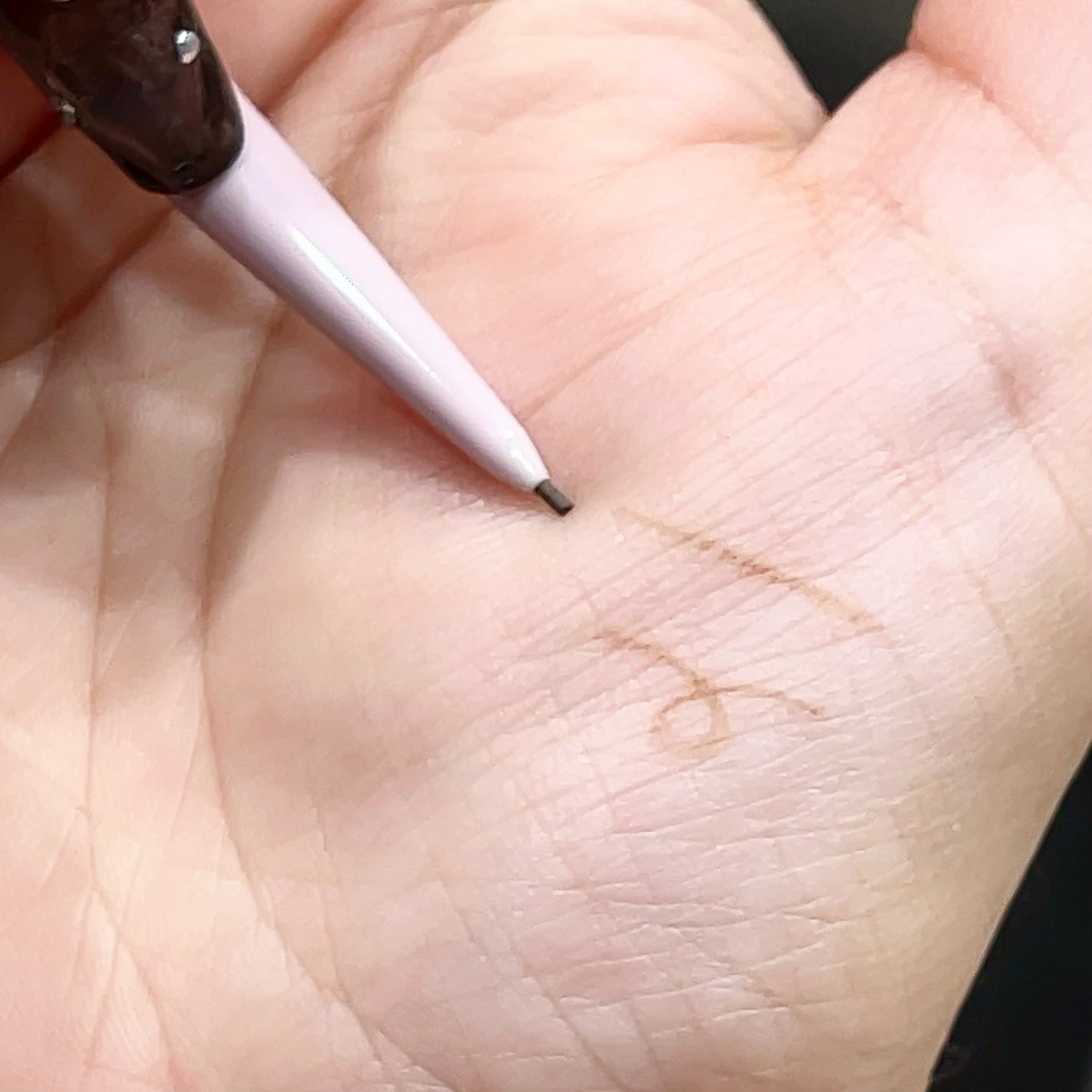 ウォータープルーフ アイブロウ(超極細芯)/FASIO/アイブロウペンシルを使ったクチコミ(2枚目)