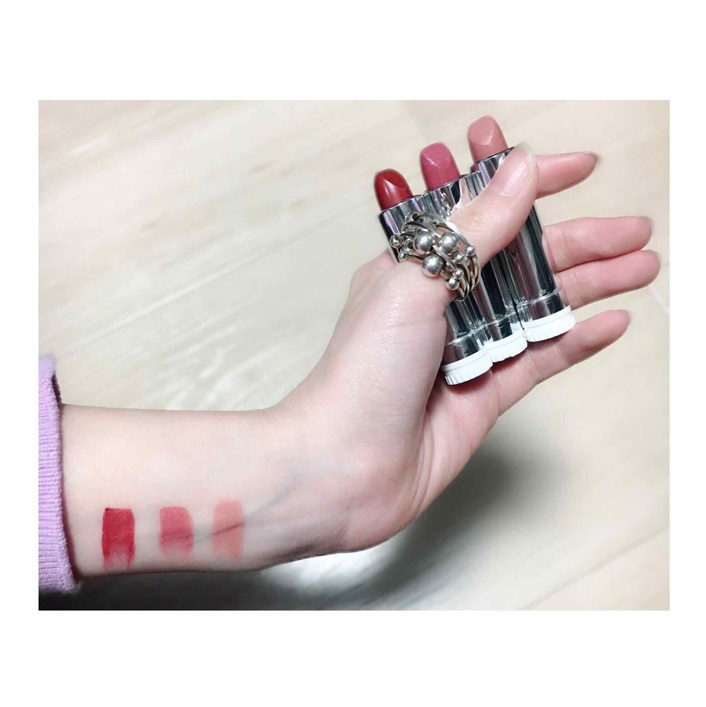 口紅(詰替用)/ちふれ/口紅を使ったクチコミ(3枚目)