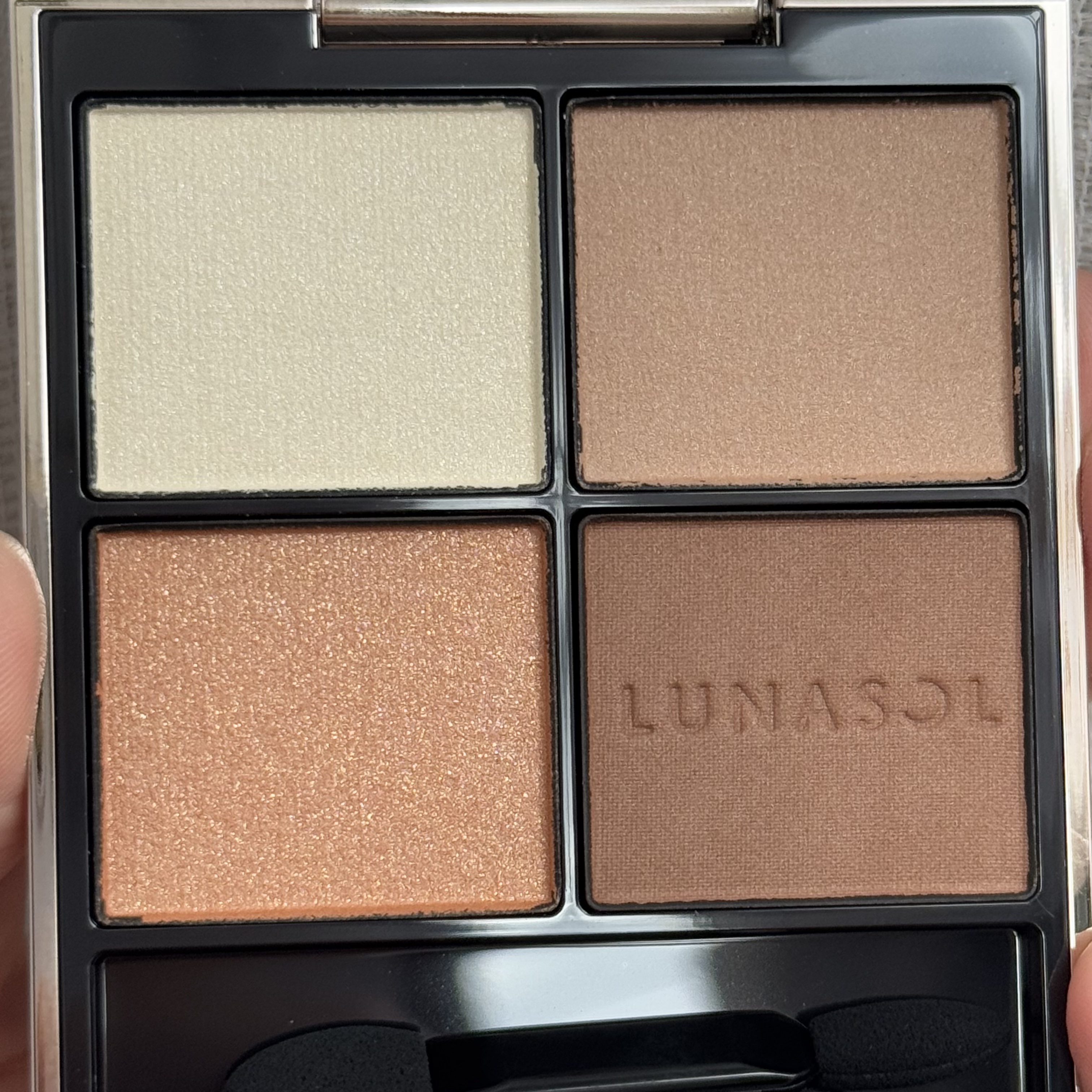 ルナソル アイカラーレーションN 05 Sunlit Reflet/LUNASOL/アイシャドウパレットを使ったクチコミ（2枚目）