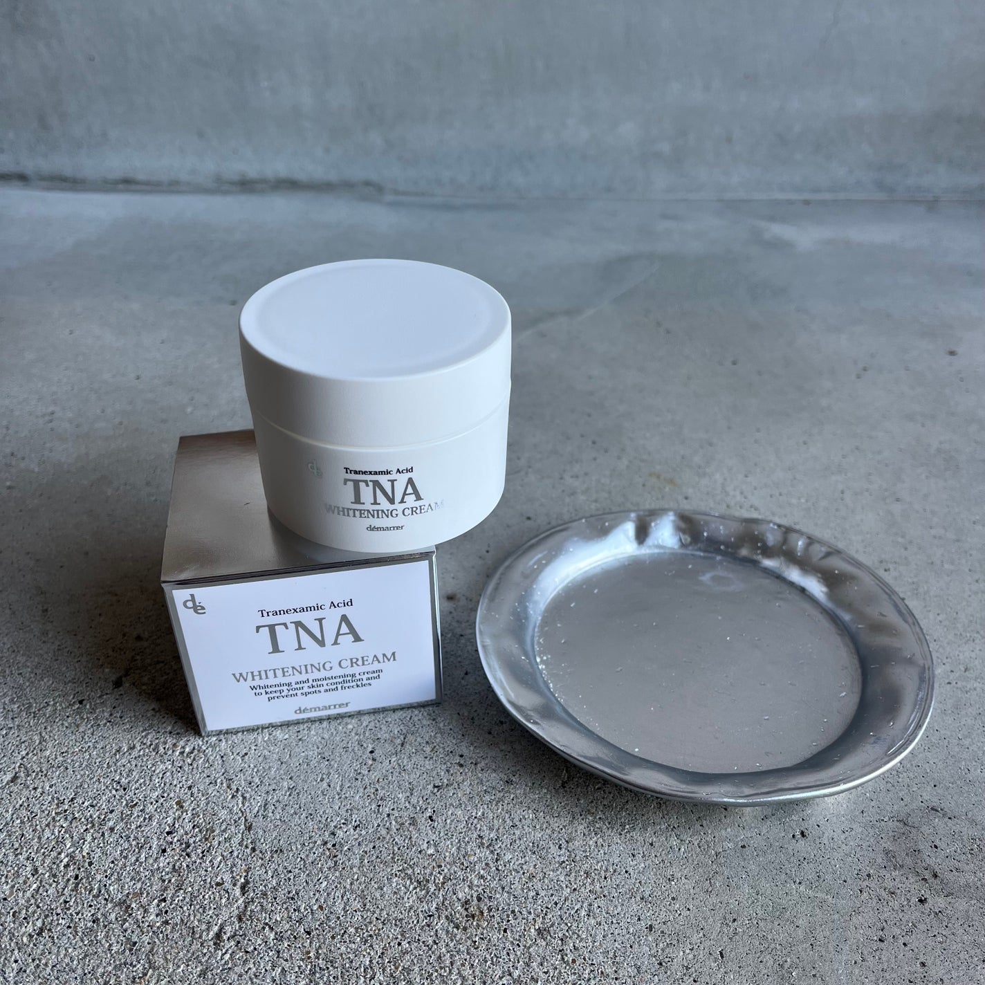 TNAホワイトニングクリーム/demarrer/フェイスクリームを使ったクチコミ(1枚目)