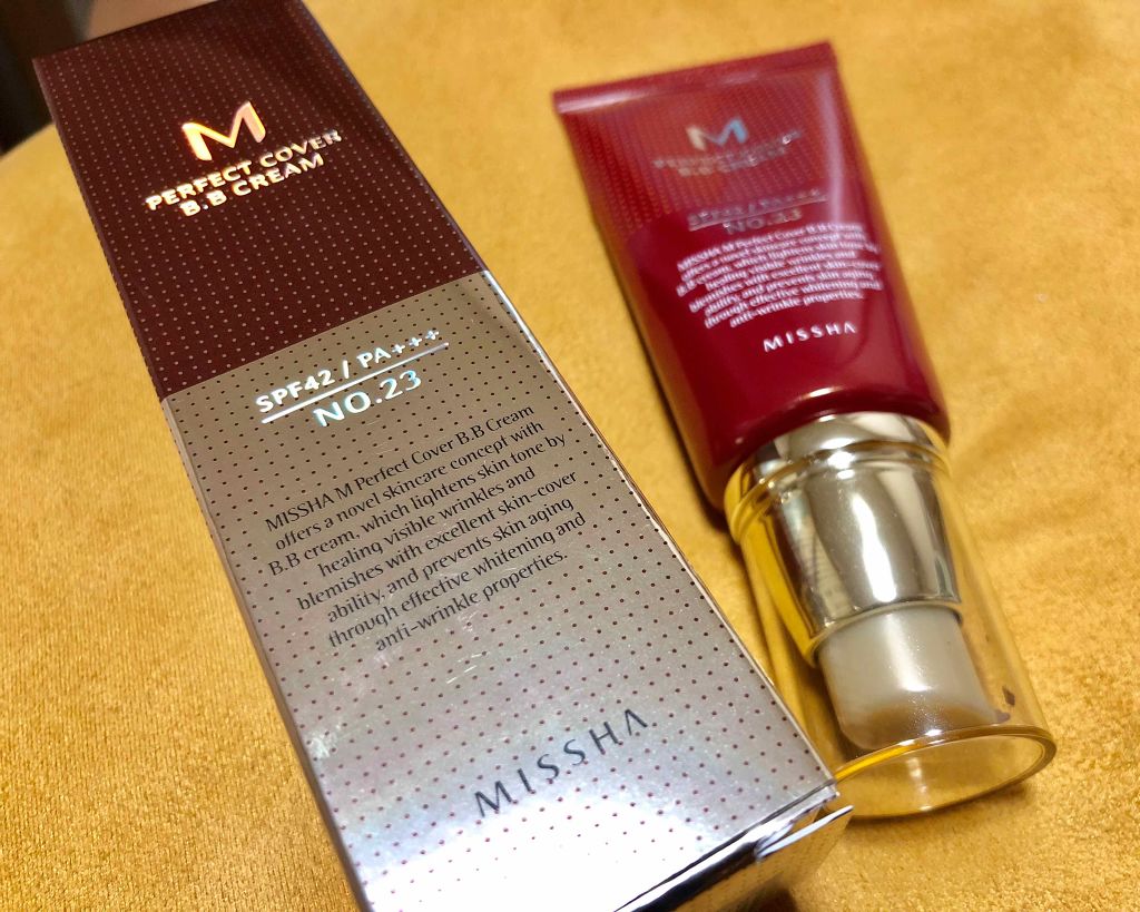 BBクリーム UV SPF40 PA+++/MISSHA/BBクリームを使ったクチコミ(1枚目)