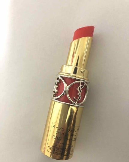 ルージュ ヴォリュプテ シャイン/YVES SAINT LAURENT BEAUTE/口紅を使ったクチコミ(2枚目)