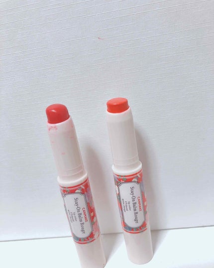 ステイオンバームルージュ/キャンメイク/口紅を使ったクチコミ(2枚目)