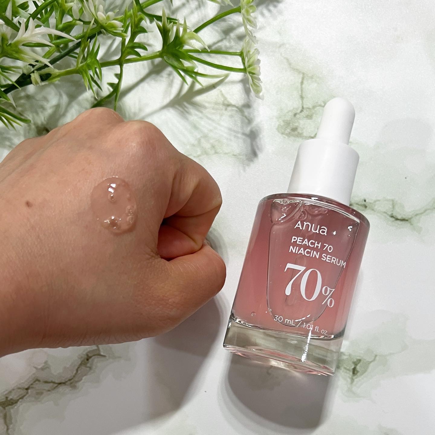 桃70%ナイアシンセラム/Anua/美容液を使ったクチコミ（3枚目）