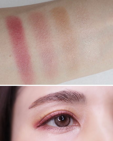 リアルクローズシャドウ/excel/アイシャドウパレットを使ったクチコミ(2枚目)