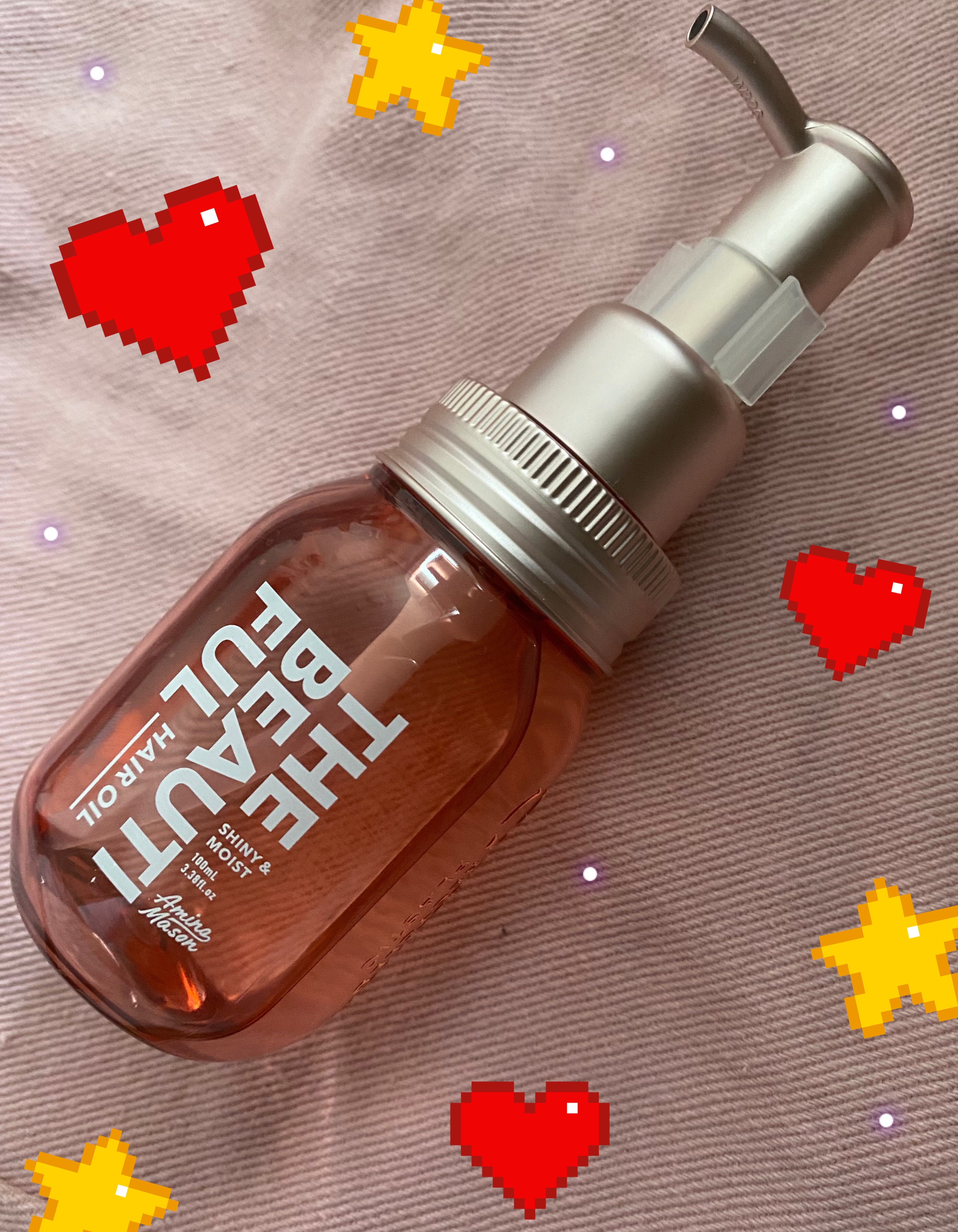 アミノメイソン シャイニー＆モイスト ヘアオイル/アミノメイソン/ヘアオイルを使ったクチコミ（1枚目）