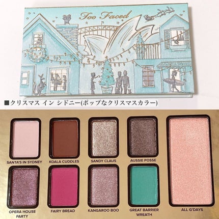 クリスマス アラウンド ザ ワールド メイクアップコレクション/Too Faced/メイクアップキットを使ったクチコミ(4枚目)