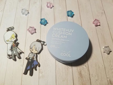 WHITE +UV CUSHION CREAM #COOL/G9SKIN/日焼け止めクリームを使ったクチコミ(1枚目)