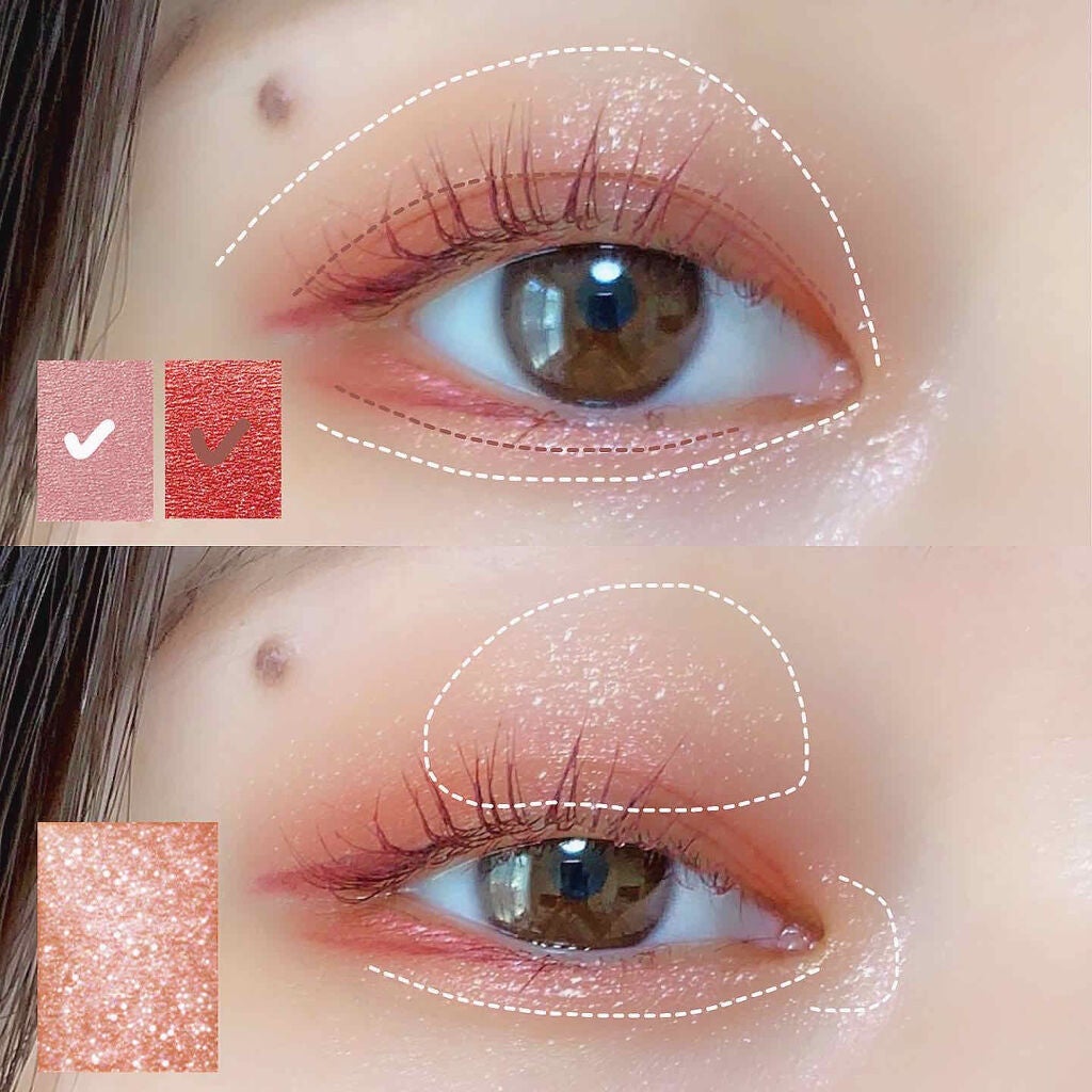 シャドーカスタマイズ/MAJOLICA MAJORCA/単色アイシャドウを使ったクチコミ(2枚目)