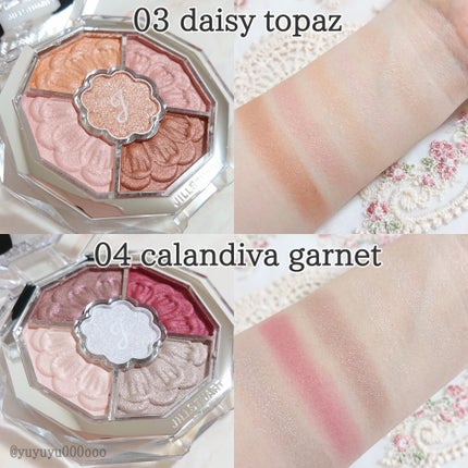 ジルスチュアート ブルームクチュール アイズ ジュエルドブーケ/JILL STUART/アイシャドウパレットを使ったクチコミ(8枚目)