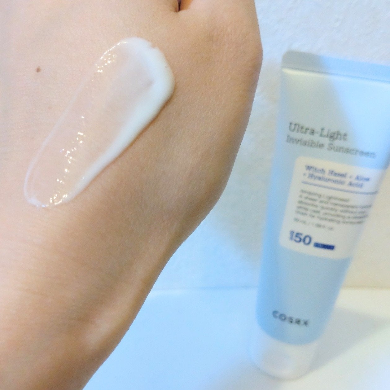 ウルトラライト透明UVクリーム/COSRX/日焼け止めクリームを使ったクチコミ(4枚目)