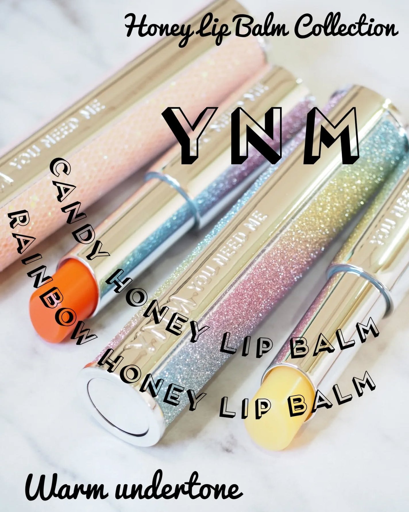 YNM レインボーハニーリップバーム/YNM/リップバームを使ったクチコミ(1枚目)