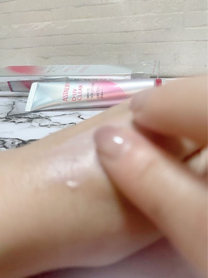 D-UVクリア ホワイトソリューション/アスタリフト/日焼け止めクリームを使ったクチコミ(4枚目)