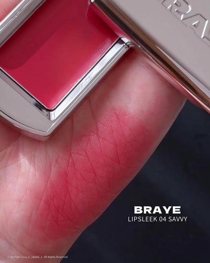 BRAYE LIPSLEEK/BRAYE/口紅を使ったクチコミ(4枚目)