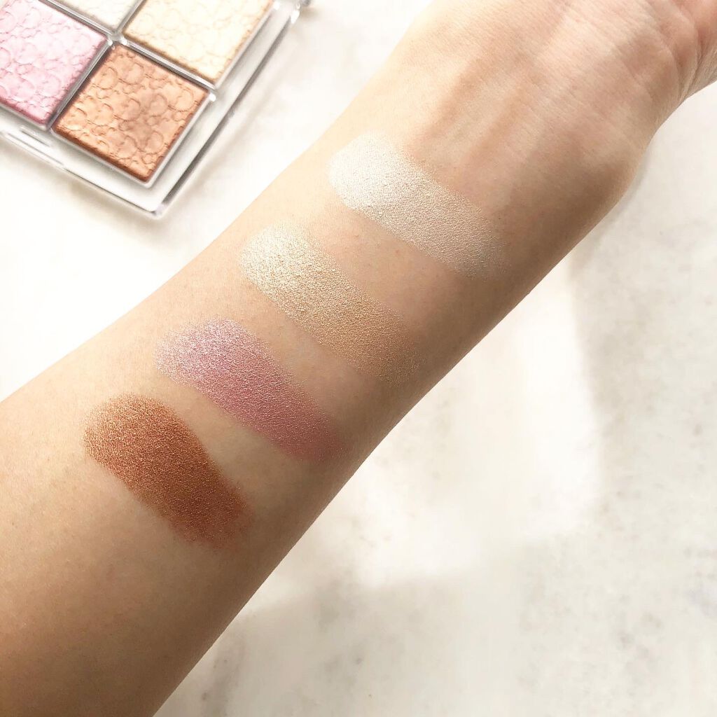 ディオール バックステージ フェイス グロウ パレット/Dior/ハイライトを使ったクチコミ（3枚目）