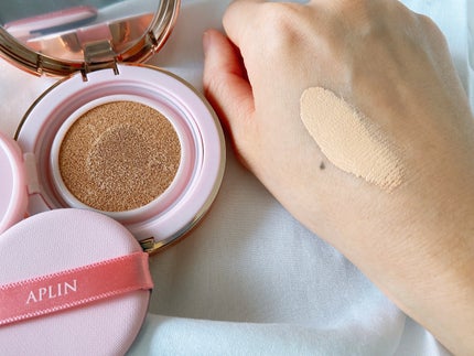ピンクティーツリーカバーアップグロウクッション/APLIN/クッションファンデーションを使ったクチコミ(3枚目)