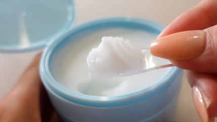 ネイチャーリパブリック クレンジングバーム ブルーカモミールのクチコミ「🌱ネイチャーリパブリック クレンジングバーム ブルーカモミール
☑肌のタイプに合わせて選べる4.....」(2枚目)